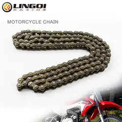 LINGQI RACING 25H 82/84/86/88/94/96/98/118/120/128/130/140/152/168 Links Chain For ATV Quad Go Kart Dirt Pocket Mini Motor Bike