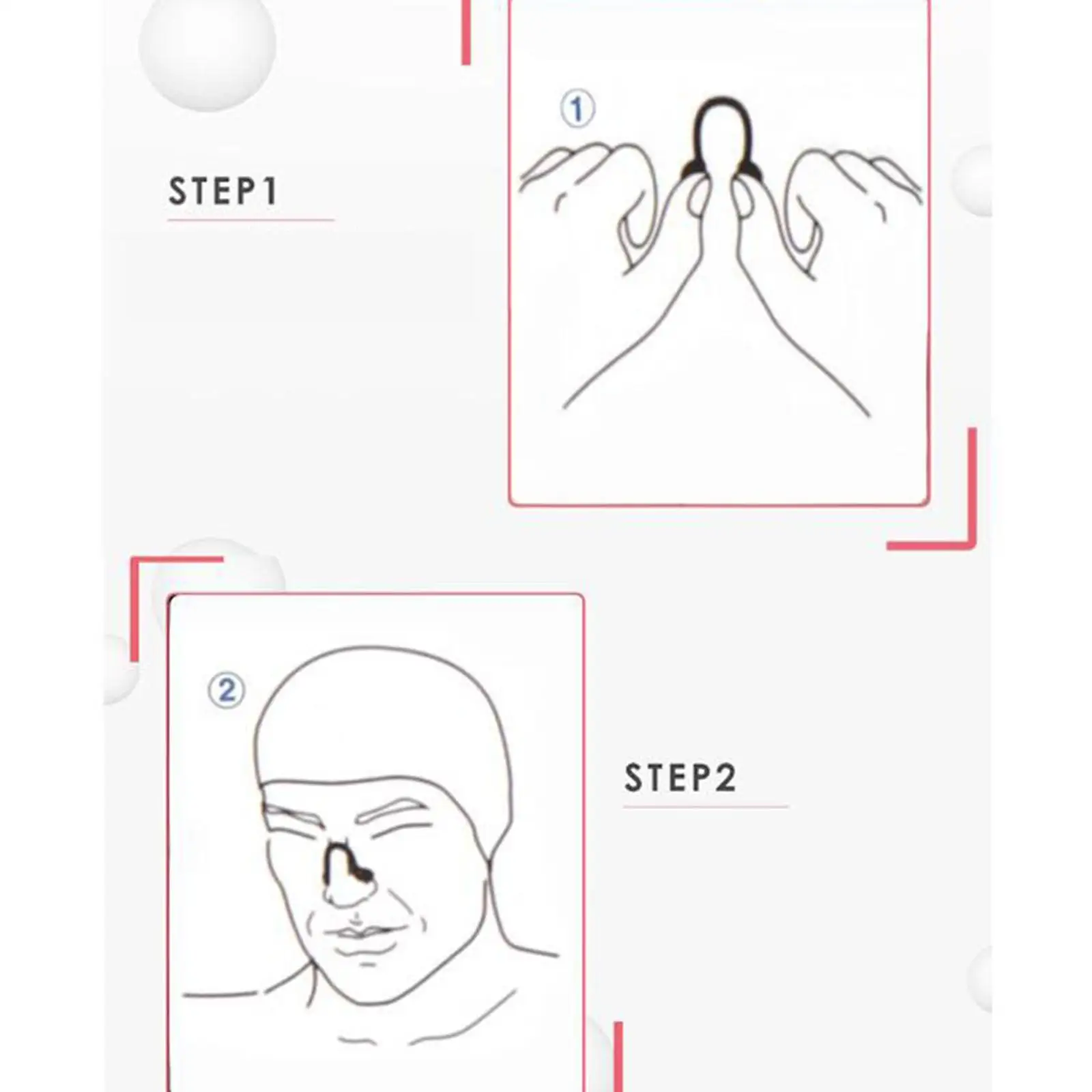 Swimming Accessories Nose Plug Nose Clips Waterproof Silicone for Beginners Pool Practice Dive Equipment