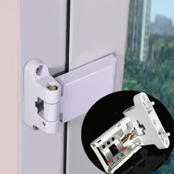 1pcs Door Flag Hinge Door Hinge White For Plastic Steel Doors Casement Left Right 3-hole Adjustable Door Hinges Hardware