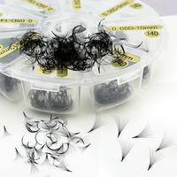 Tbestt 500 Fans Pointy Base Loose Volume Fans 8D 16D 20D Professional Silk Premade Volume Fans Pointy Base Eyelash Extensions