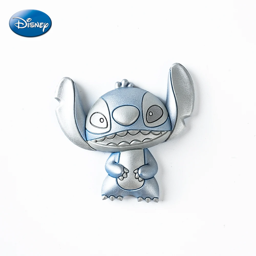 

1PC Disney Officially Licensed Lilo & Stitch Face Fridge Magnets Locker Refrigerator Whiteboard Cabinet Decorative Magnets
