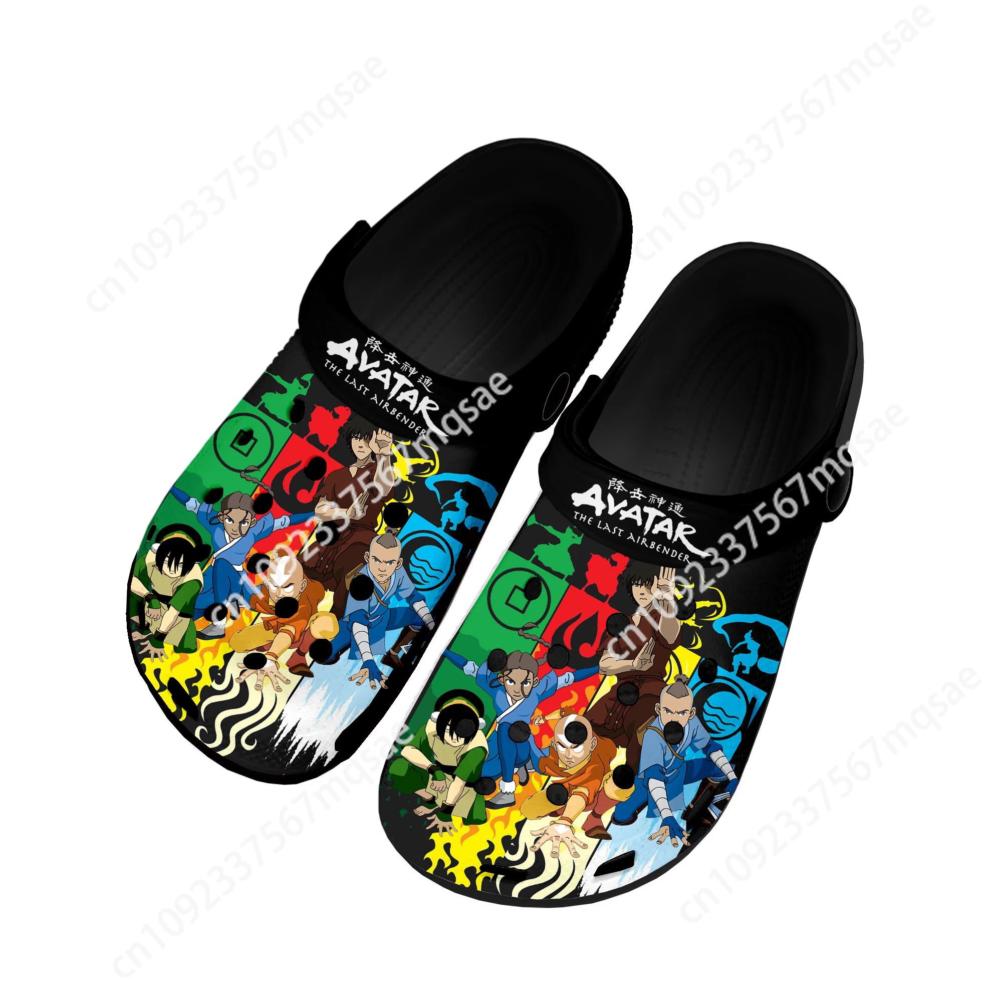 

Avatar The Last Airbender Home Clogs Custom Water Shoes Mens Womens Teenager Shoe Garden Clog Breathable Beach Hole Slippers