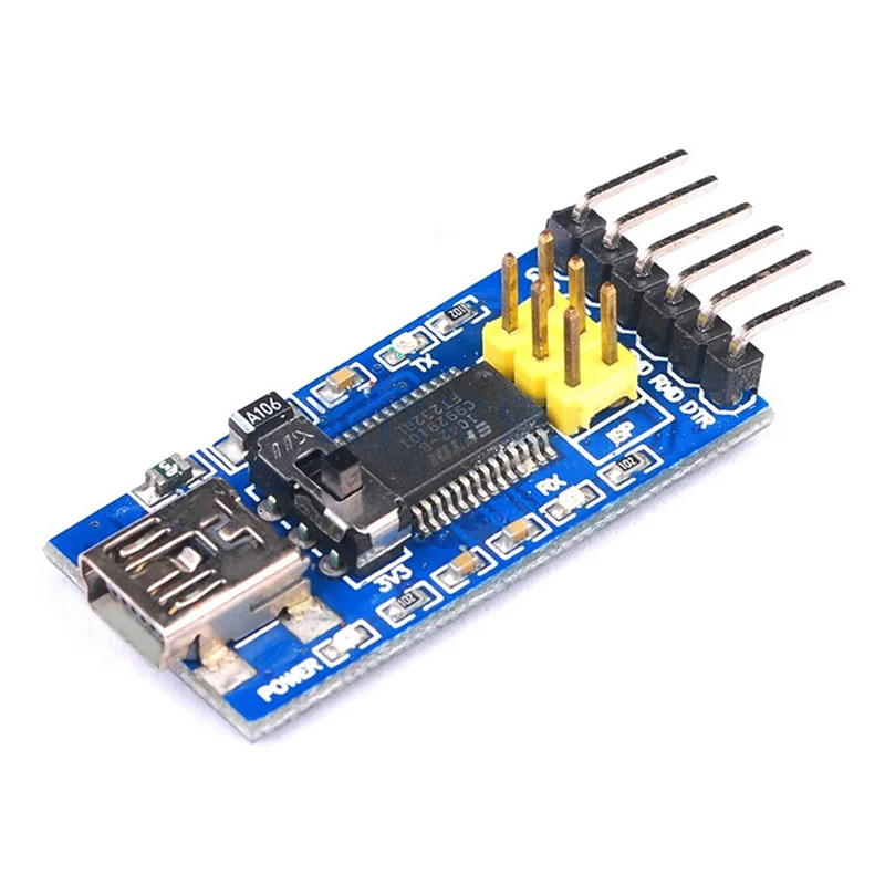 FT232RL Module FTDI USB TO TTL 5V 3.3V Debugger Download Cable to Serial Adapter Module for Arduino, FT232RL Blue