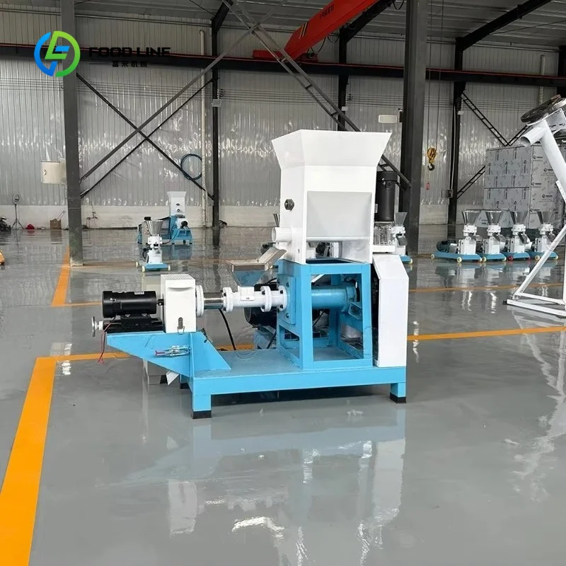 Customized High Quality Extruder for Fish Feed Pellet Floating Fish Catfish Feed Pellet Extruder Pet Food Maker Machine