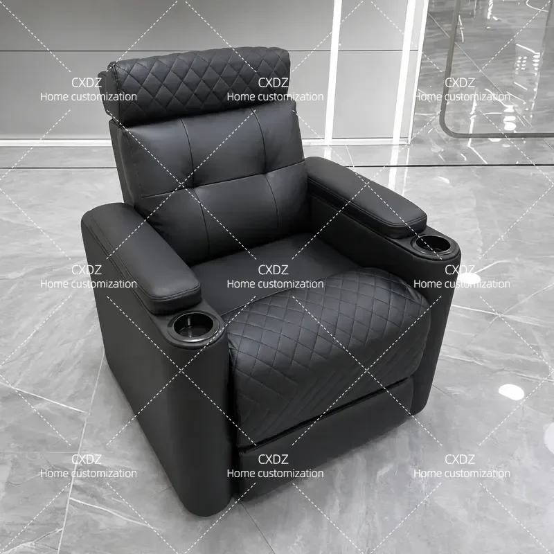 Electric Reclining Scalp Care Chair for Hair Salon Perm and Dyeing High End Beauty Salon Special Chair
