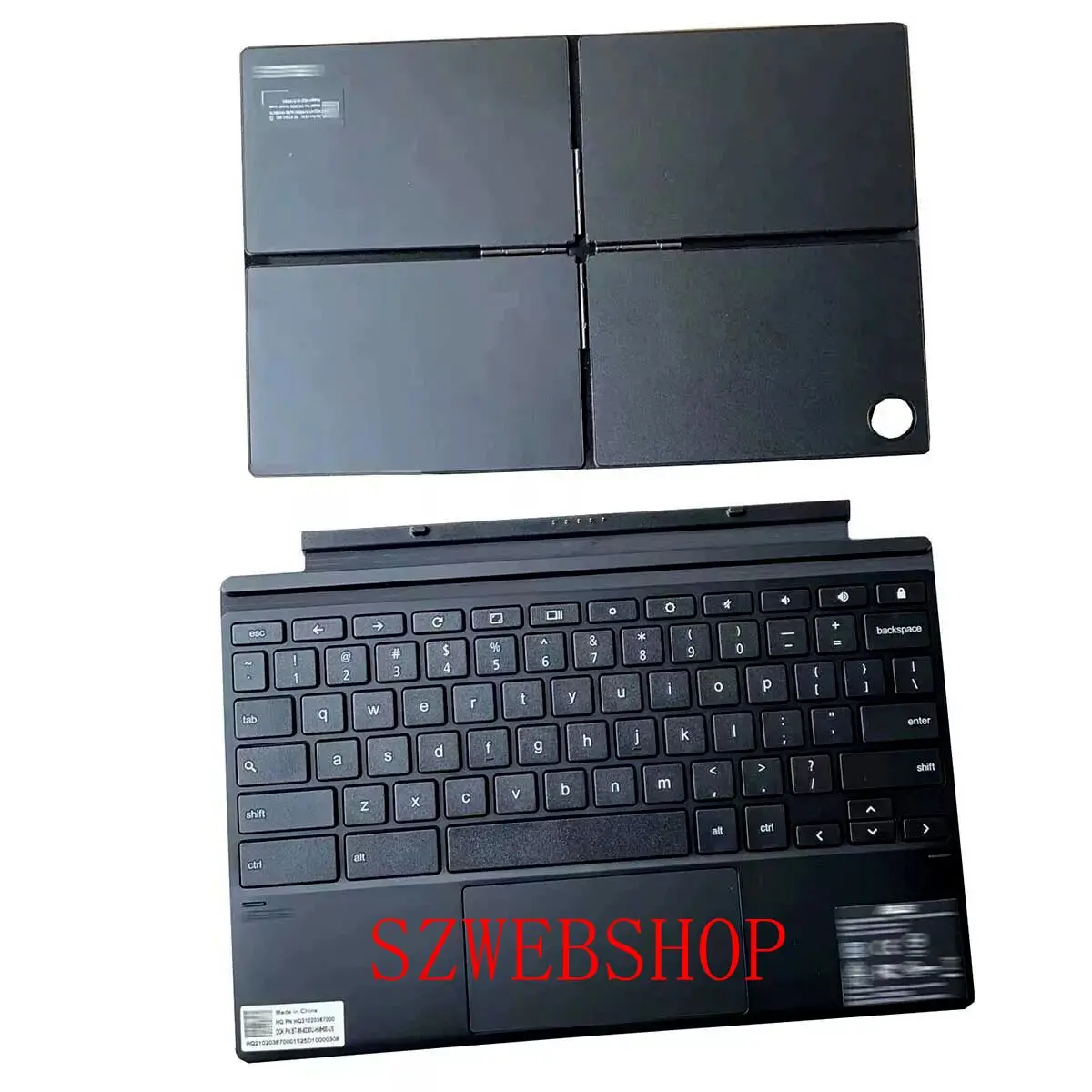 

Новая клавиатура США для ноутбука + кронштейн для ASUS Chromebook съемная CM3 CM3000 10,5 дюймов