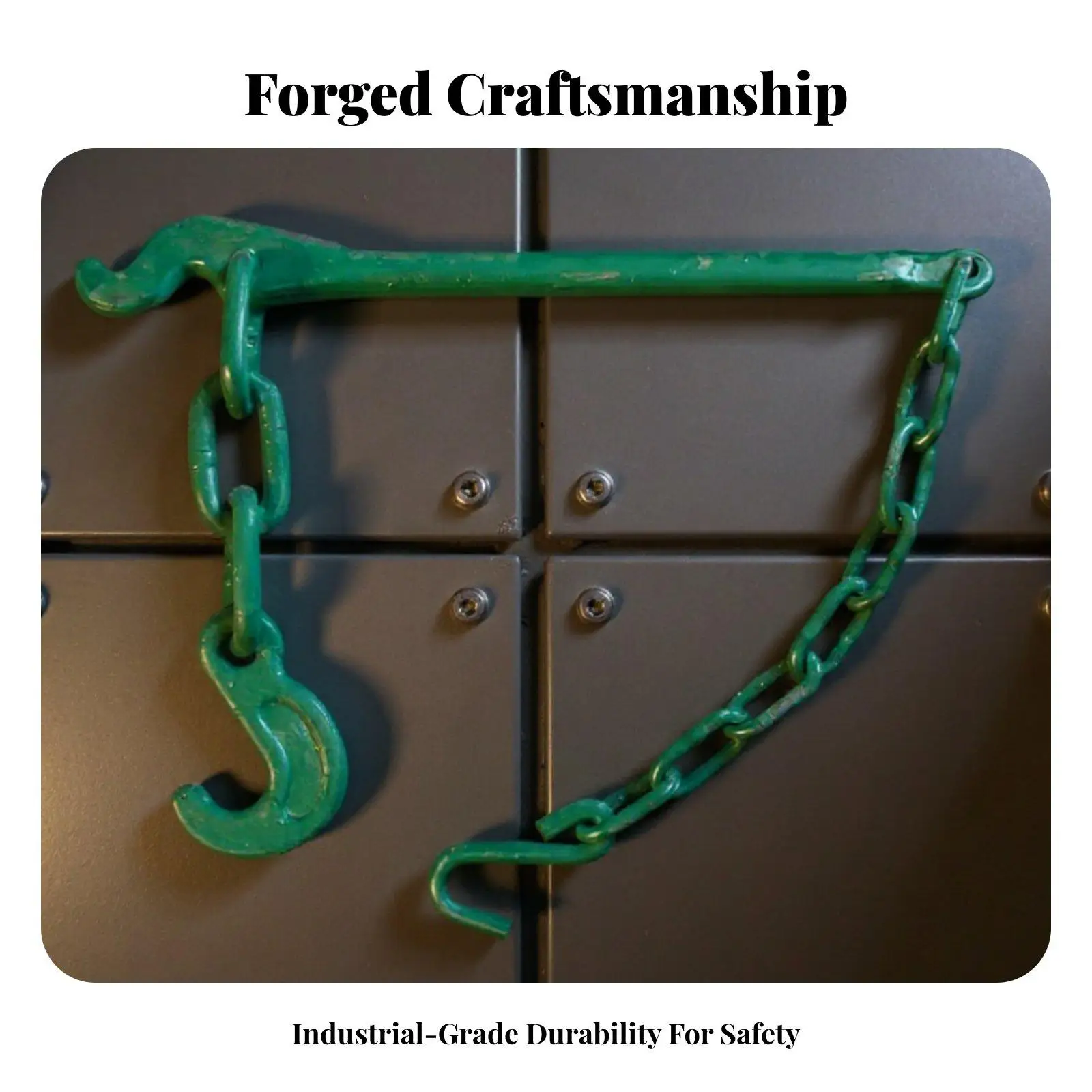 Lashing Chain Tensioner Lever Binder for Marine Shipping Container Securement Rust Proof Weatherproof Tool