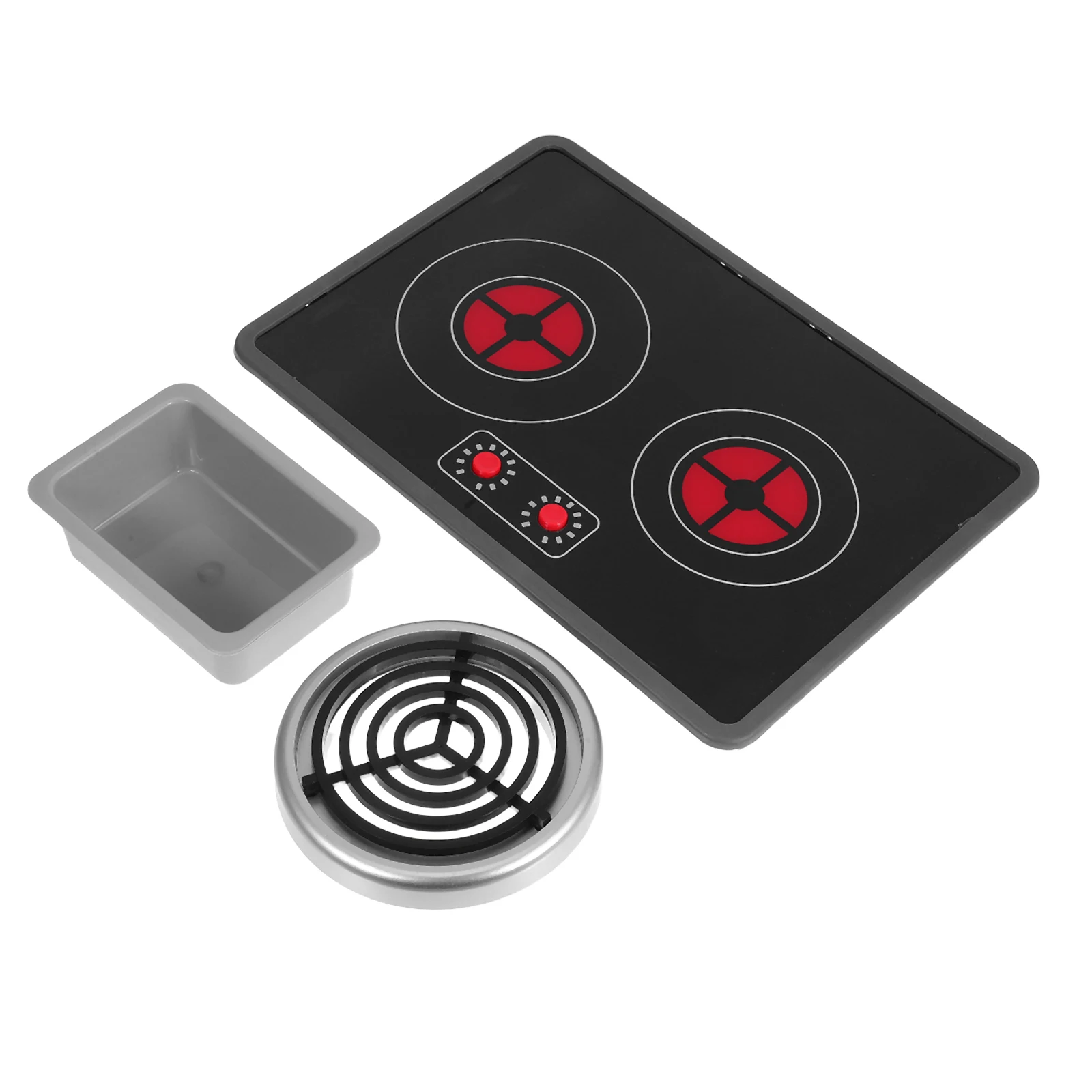 

Realistic Kids Kitchen Toys Playset Pretend Induction Stove Sink Sound Light Educational Play Kitchen Accessories for Children