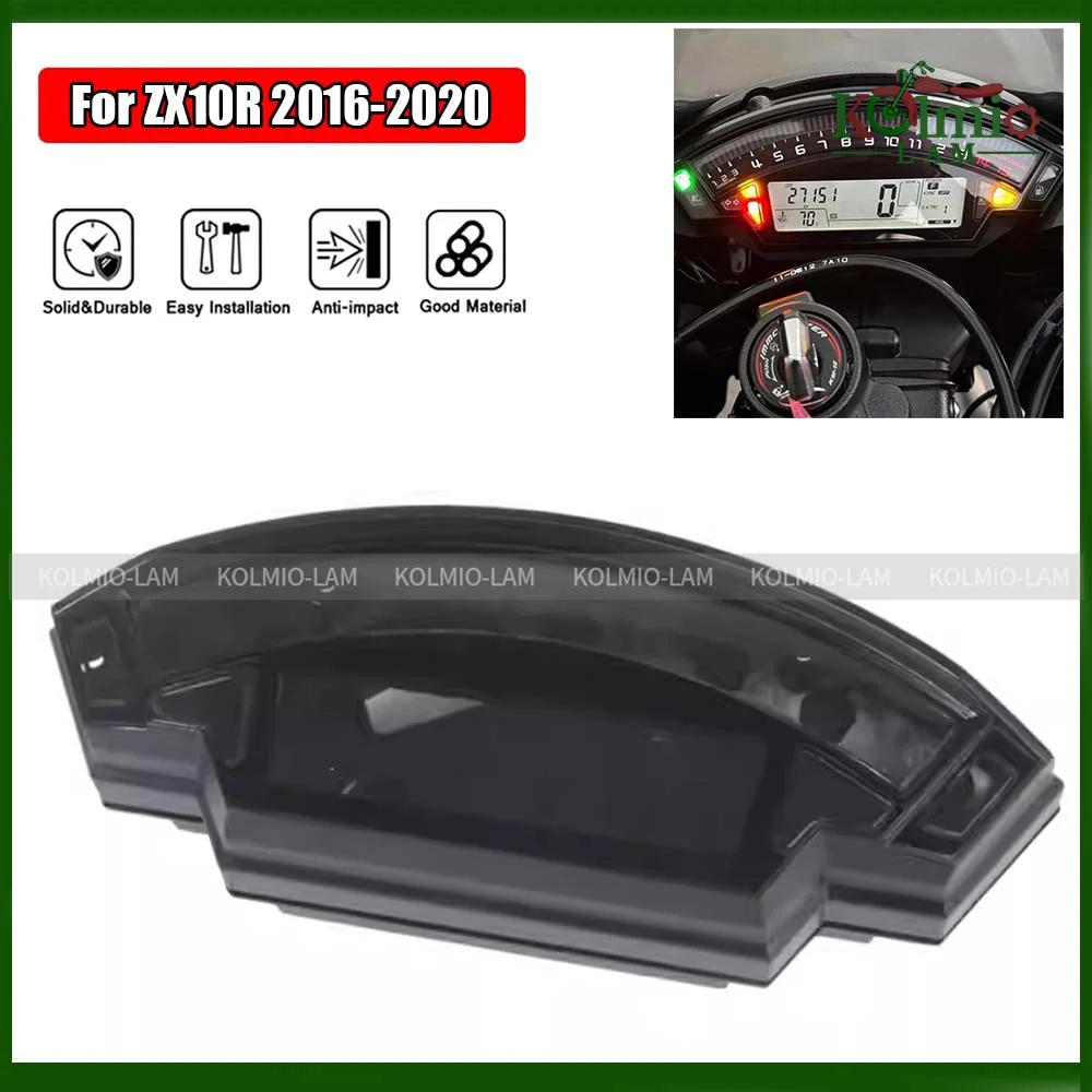 

Подходит для 2016-2020 KAWASAKI Ninja ZX10R ZX-10R мотоцикла, спидометр, корпус прибора, крышка ZX 10R ZX1000 2017 2018 19