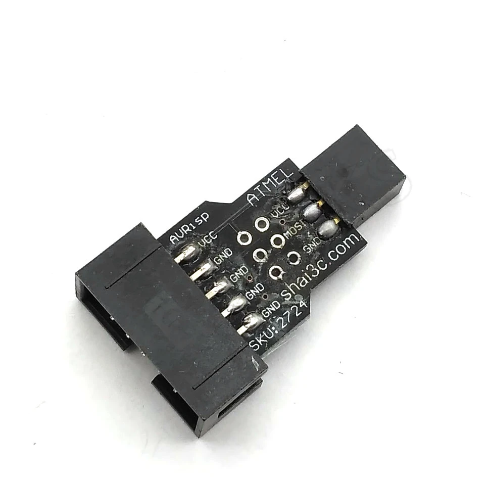 10Pin Để 6Pin Adapter Ban Cho Avrisp MKII Usbasp STK500 Tiêu Chuẩn 10 Pin Biến 6 Pin Bộ Chuyển Đổi