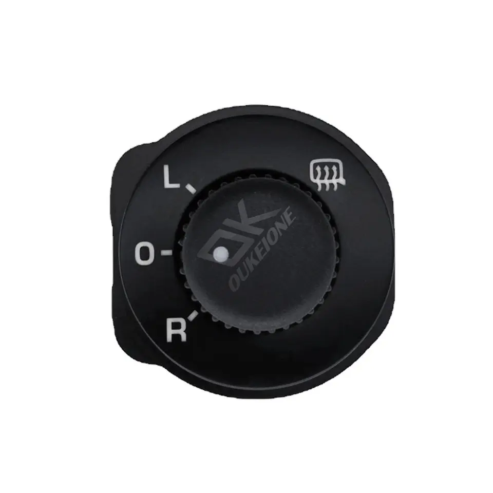 Taros Trade Commutateur Rétroviseurs Noir Manuel Pour SKODA FABIA 2000-2007 - Référence 6Y1959565E / 6Y1959565F
