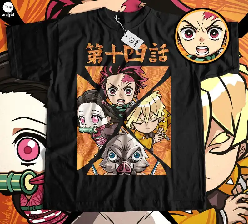 

Anime retro T-shirt, 100% cotton, all sizes for men and women Comic lovers