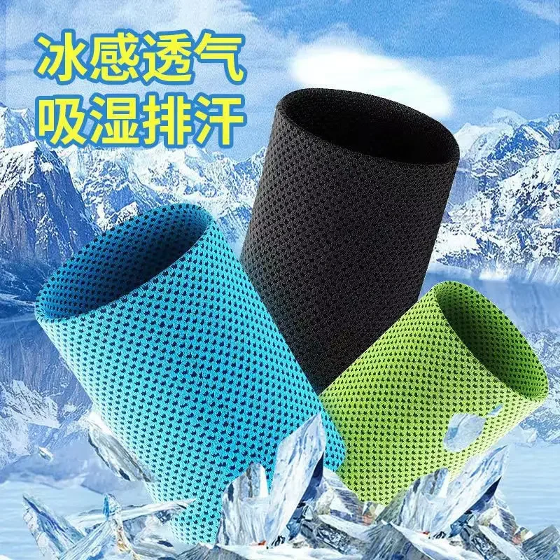 Ice Sensitive Wristbands for Men and Women, Fitness Exercise, Sweat Absorbing, Sweat Absorption, Cooling, Breathable