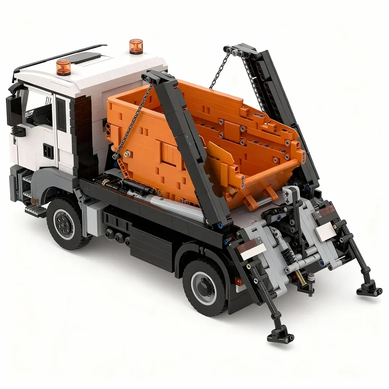 3085 pièces MOC Technical MAN TGS Absetzcontainer Lkw Swap Body Model Building Christmas Gifts Blocks Construction Toys Education