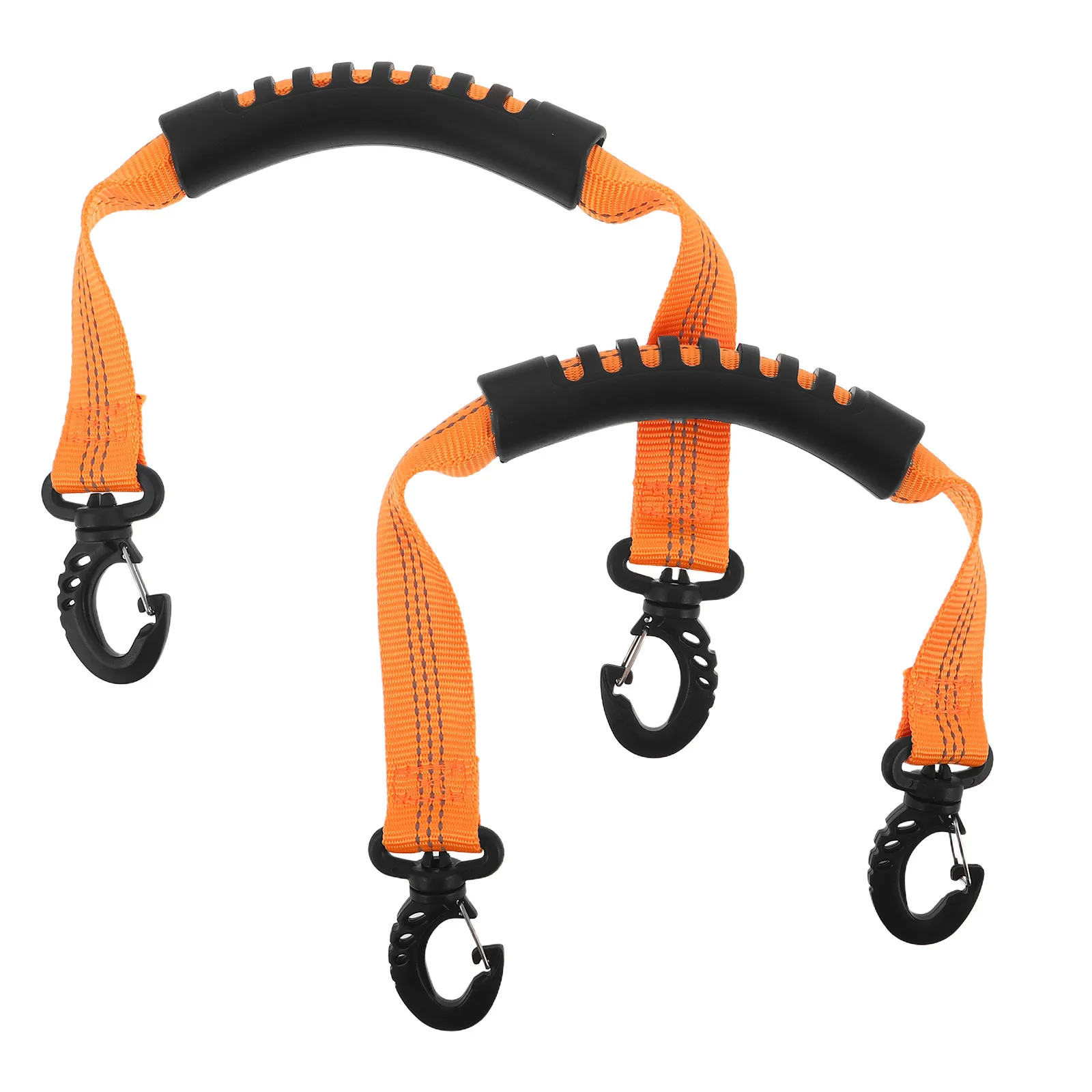 

2Pcs Ski Boot Carrier Straps Reflective Wear-Resistant Adjustable Shoulder Sling for Skate Boots Roller Skates Snowboard Boots