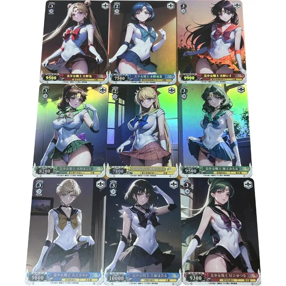 Japanese Manga Heroine Collectible Sexy Girl Android 18 Rem Yu-Gi-Oh! ACG Hobby Collectible Game Anime Collectible Card