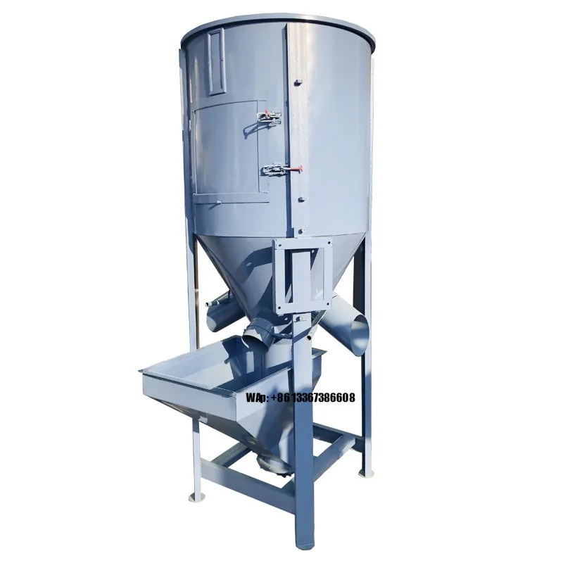 

Animal feed mixer with grinder TMR feed mixer for mixed feed processing equipment for livestock and cattle