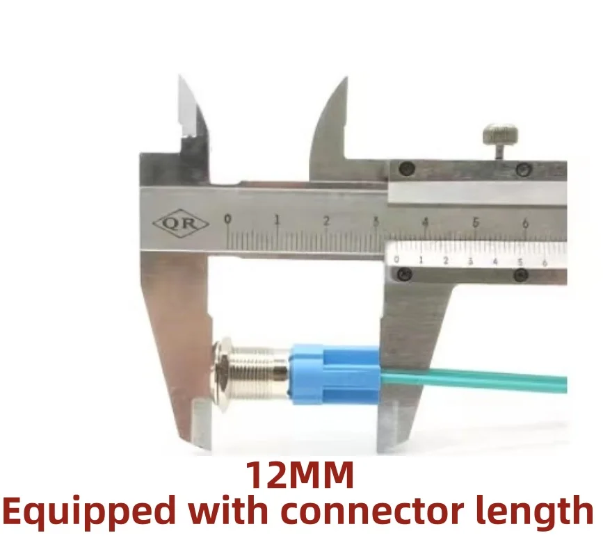 12mm16mm 19mm 22mm Metal Button Switch Socket Connector Cable Socket, Terminal Insertion, 5-Wire With Light, 3-Wire Without Ligh - Image 5