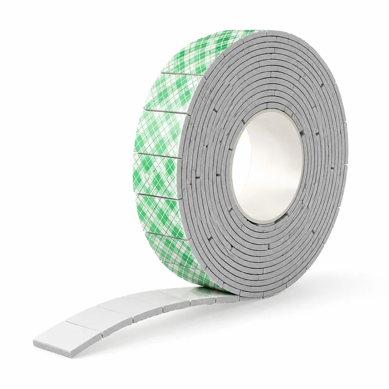 EVA Foam Double-Sided Tape, High Adhesion Shock Absorption Cushioning Pad, Industrial Mounting Adhesive, Die-Cut Roll Stickers