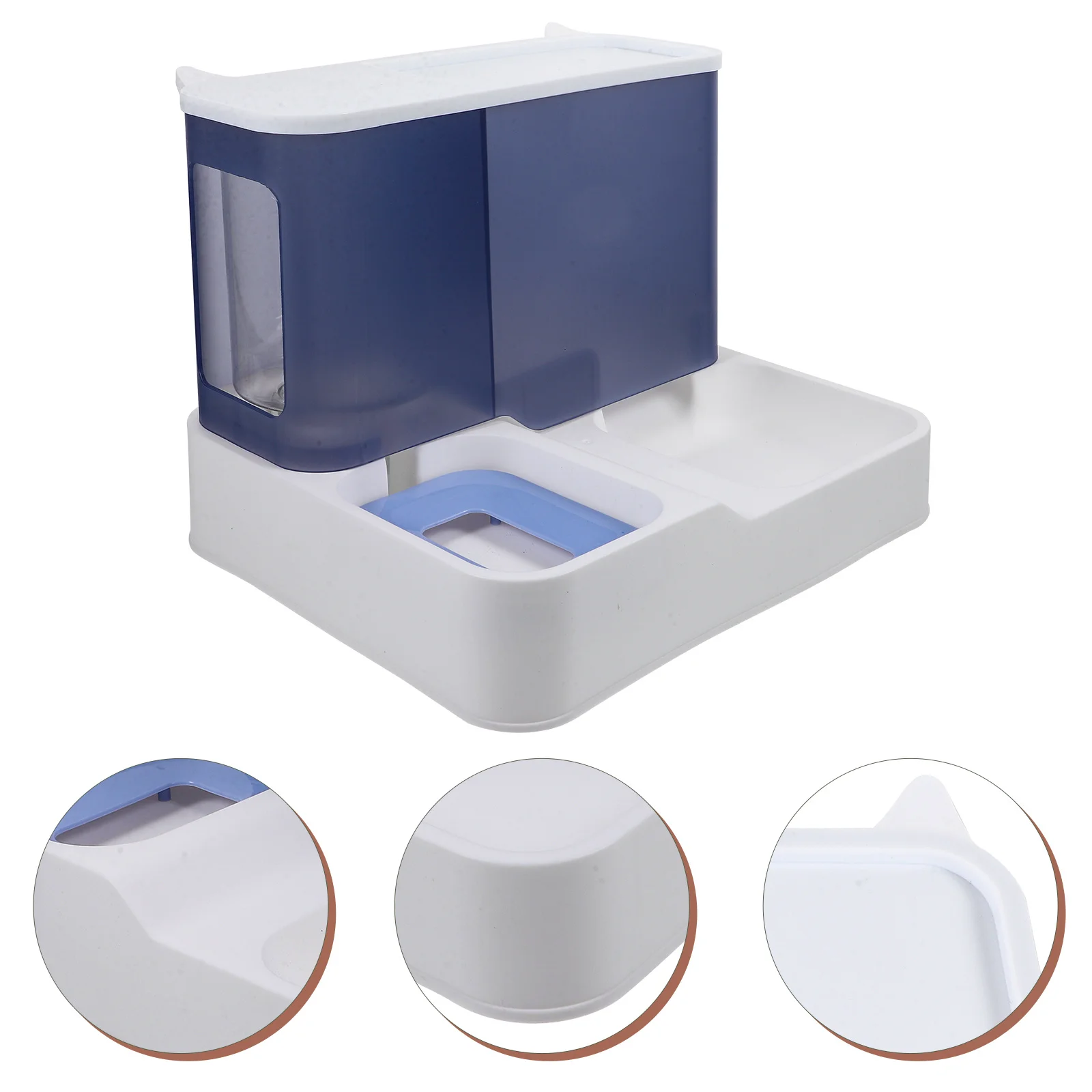 

1pc Pet Drinking Fountain Large Capacity Water Dispenser For Cats Dogs Small Medium Pets Lightweight Durable Drinking Bowl Pet