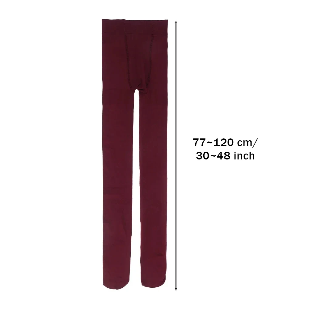 Talenza Damen-Strumpfhose, schmale Strümpfe, Strumpfhosen, superelastisch, große Leggings, rote Damen-Sexy-Strumpfhose, Frühling, Herbst, Winter – Detail 4