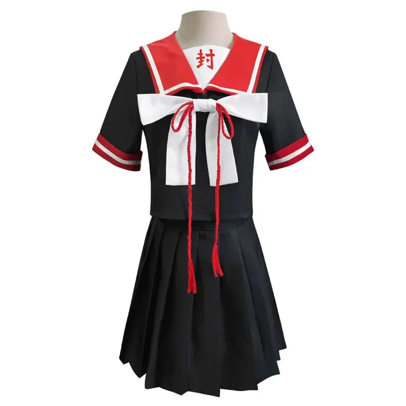 Yugi Amane JK Style Uniform of Anime Toilet-bound Hanako-kun Women Girl Halloween Party Performance Cosplay Costume Uniform