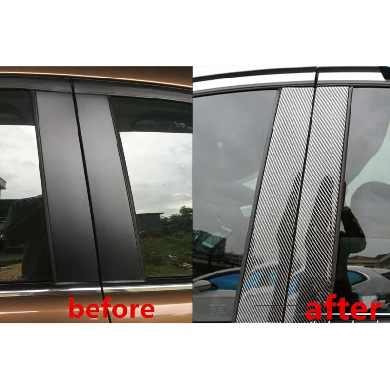 

Vinyl Car Sticker Wrapping Decals Parts Water-resistance Anti-UV Automotive Carbon Fiber Film Useful Accessories