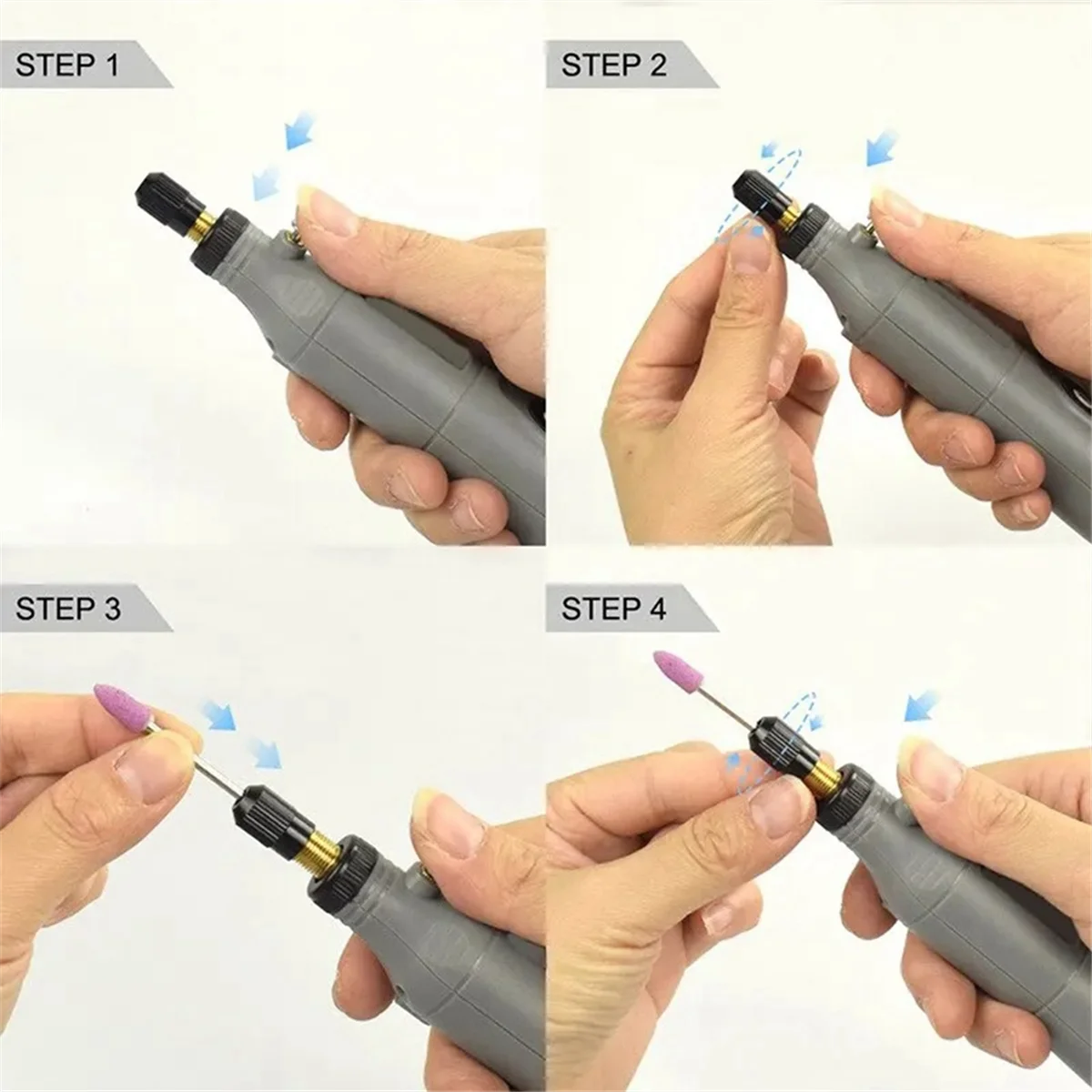 Беспроводной роторный мини-инструмент, 5 скоростей, 3,7 в