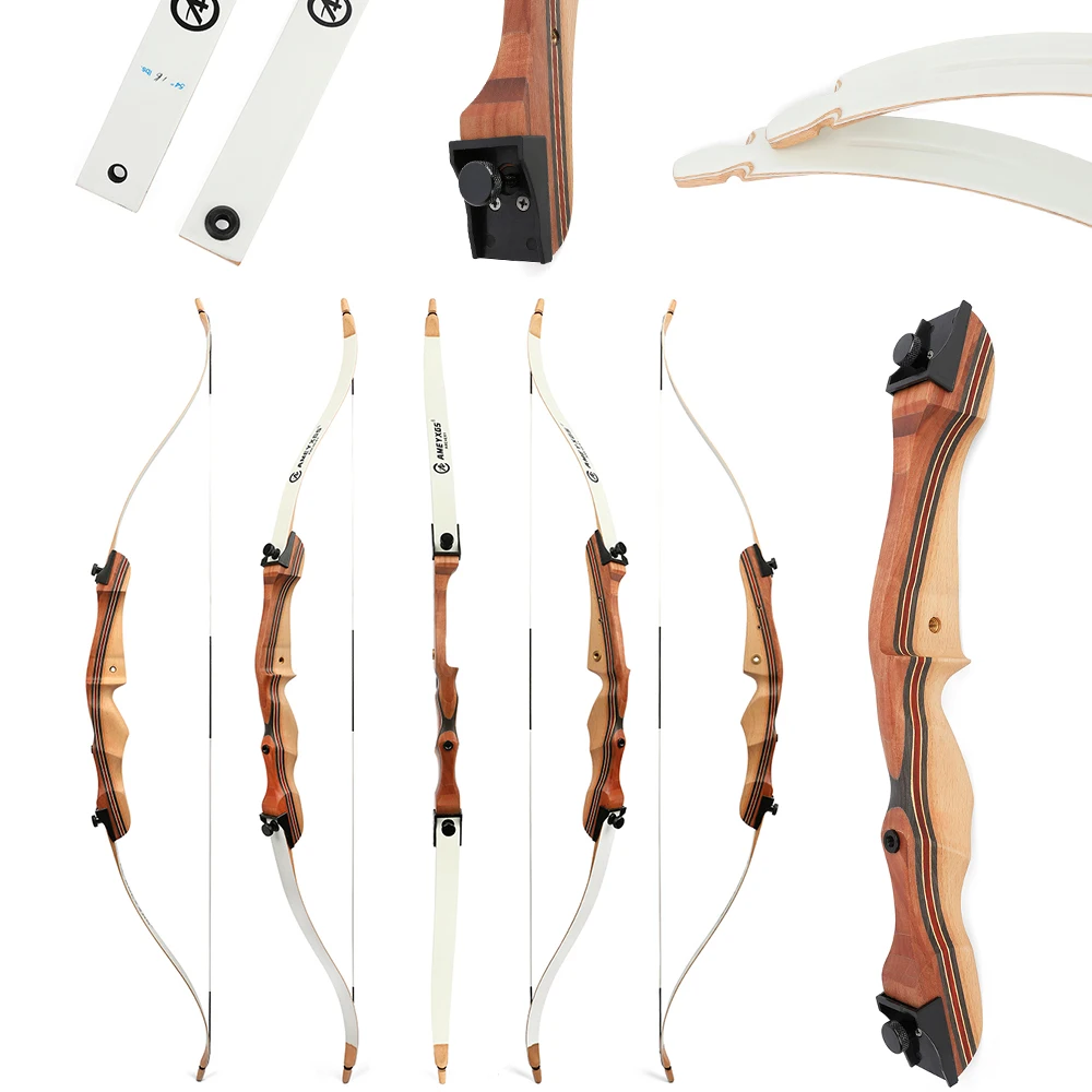 

48/50 дюймов, изогнутый лук для стрельбы из лука, 10-20 фунтов для взрослых, подростков, детей, начинающих, тренировочная стрельба по мишеням, игровые аксессуары