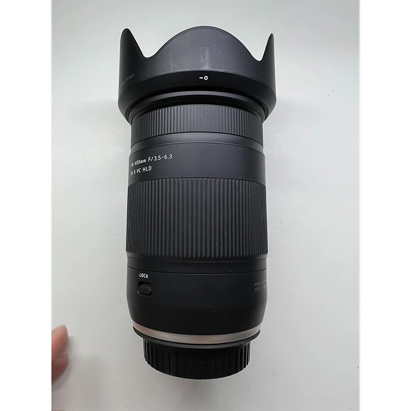 98% ใหม่ สำหรับเลนส์ Tamron 18-400mm F/3.5-6.3 DI-II VC HLD ซูมออลอินวัน สำหรับกล้อง Canon APS-C (B028)
