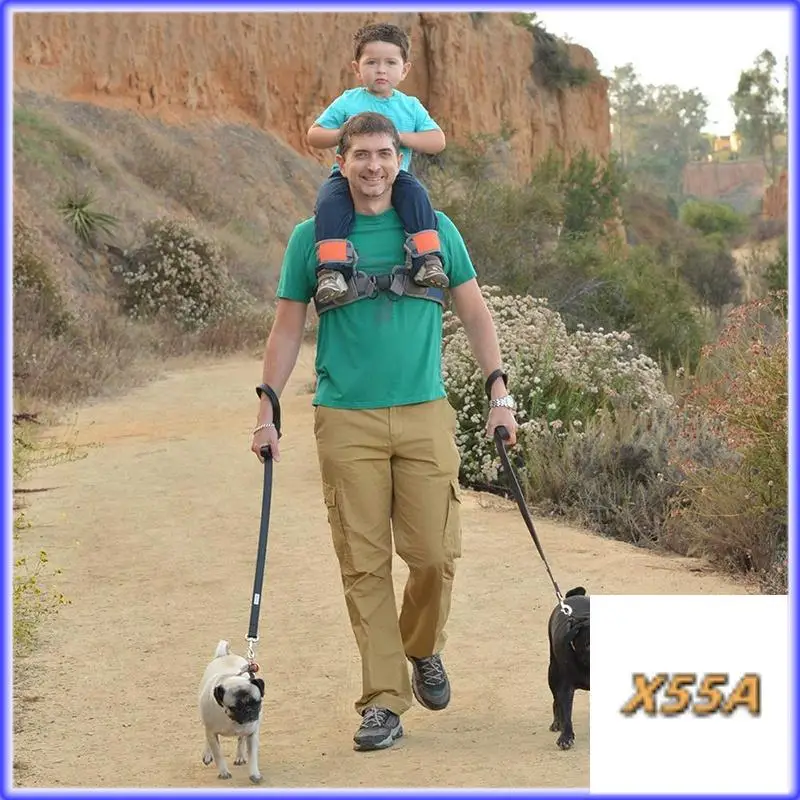 XX-Child Shoulder Carrier Baby Saddle Toddler Hiking Backpack Baby Ankle Straps Hands Free Backpack-Holds A 44.1Lb Child. กระเป๋าเป้สะพายหลังเด็กแบบสะพายไหล่สำหรับเด็ก