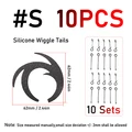 10pcs black S