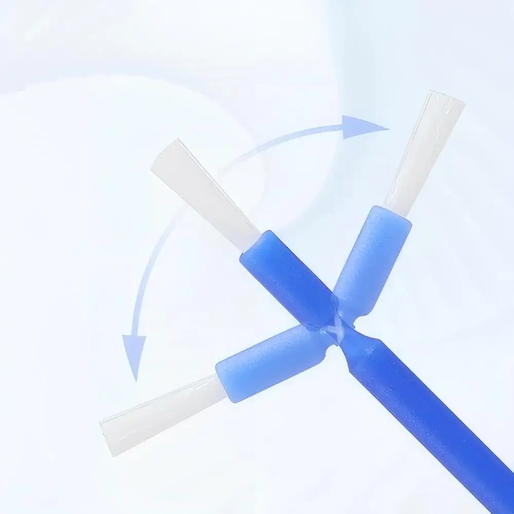 100Pcs/Bottle Bendable Dental Micro Applicator Brushes Disposable Extension Cleaning Tools for Teeth Whitening Oral Care