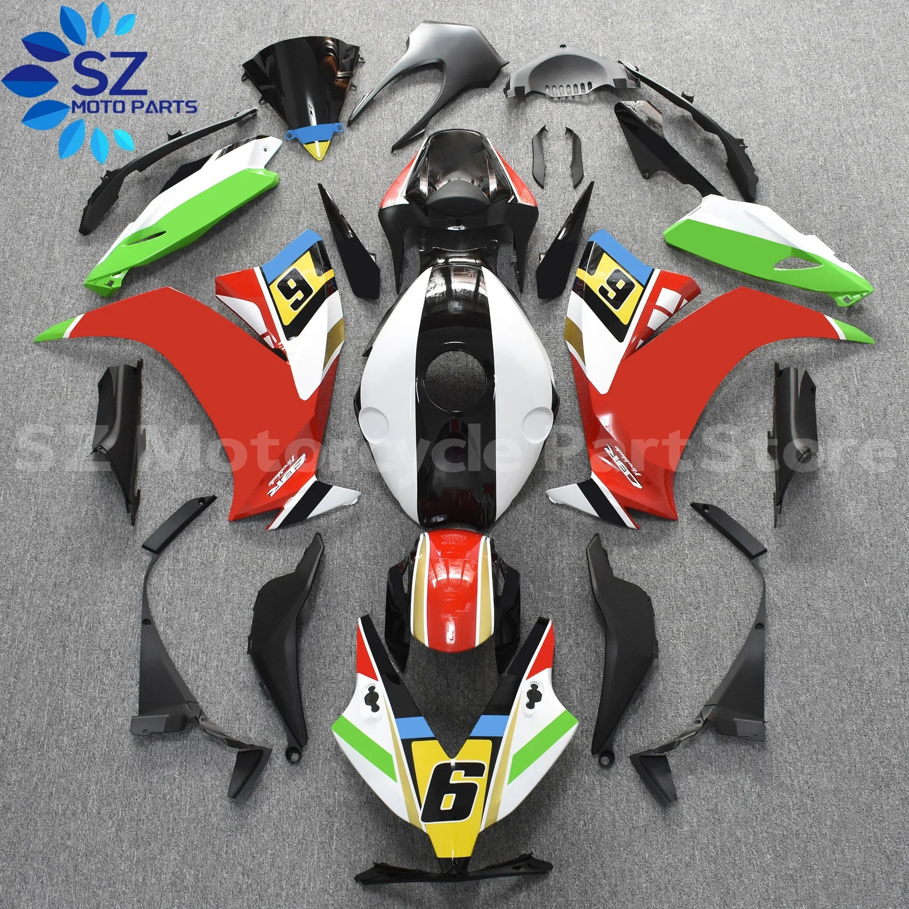

For Motorcycle CBR1000RR 2012 2013 2014 2015 2016 ABS Bodywork full Fairings Kit CBR1000 RR 12 13 14 15 16 Shell Fairing
