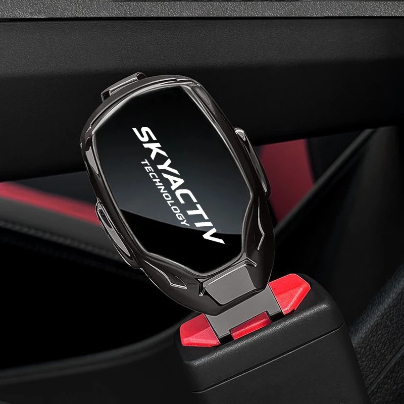 مقعد السيارة حزام كليب تمديد المكونات سلامة السيارة قفل مقعد مشبك لمازدا Skyactiv CX3 CX5 CX8 3 Axela 6 اكسسوارات #3