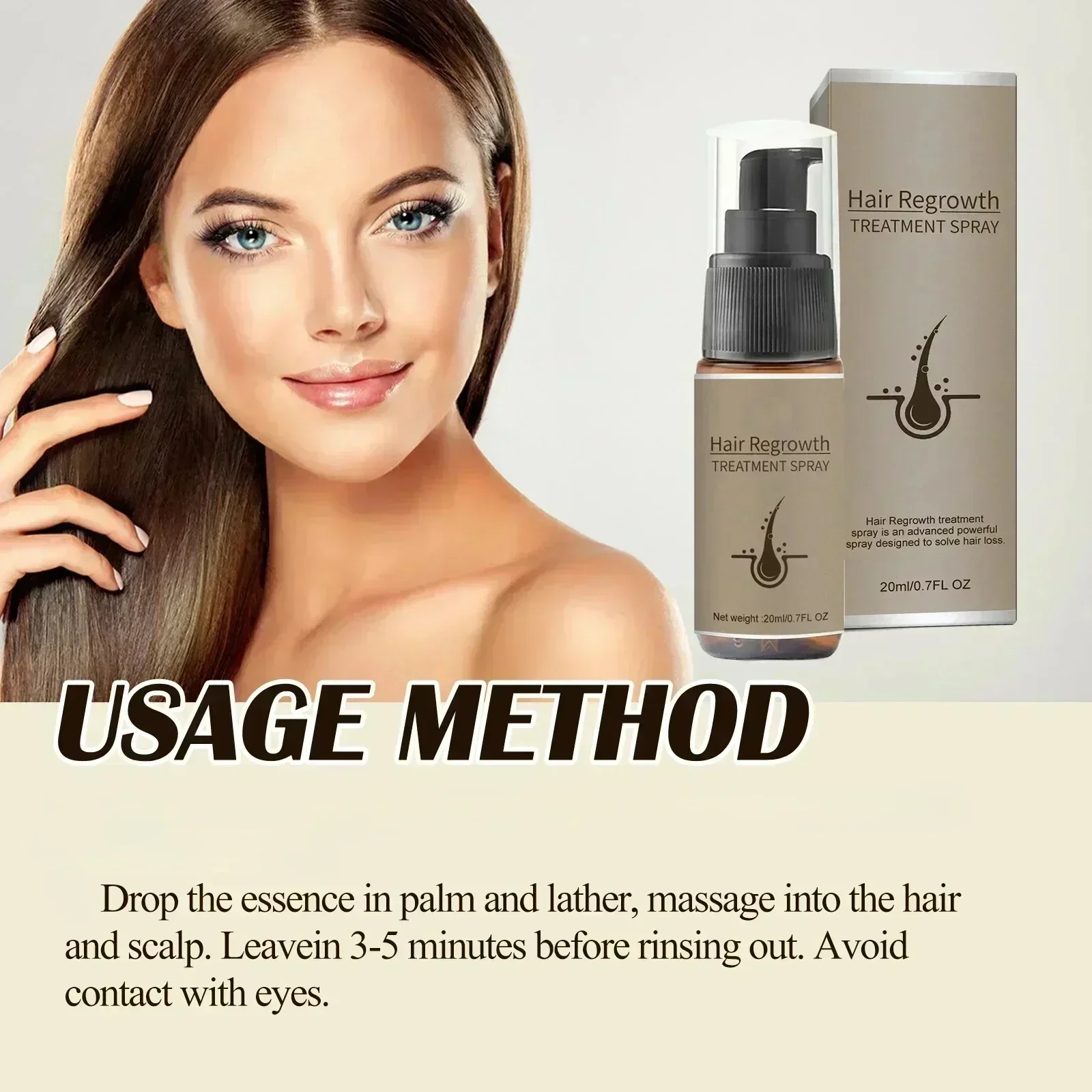 ⁿⁱᶜᵉ Effective Thread-off Proof Serum Baldness Repair Hereditary Postpartum Seborrheic Anti Loss Care for Men Women Scalp Cares