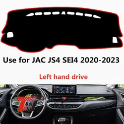 TAIJS Factory car accessories Andi UV Dust resistant Polyester Fibre dash covers for JAC JS4 SEI4 2020-2023 Left Hand drive