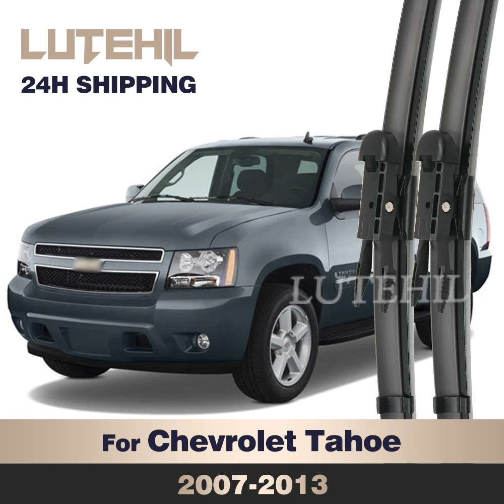 Limpiaparabrisas delantero, juego de escobillas para Chevrolet Tahoe GMC Yukon MK3 Cadillac STS 2007, 2008, 2009, 2010, 2011, 2013, 22 "+ 22"