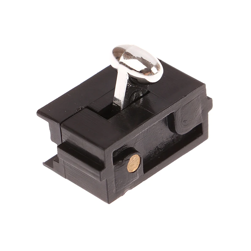 Cortadora de pelo eléctrica de plástico, reemplazo de interruptor de alimentación, accesorio compatible con la mayoría de cortapelos, 2,1 cm x 1,4 cm, 1 unidad