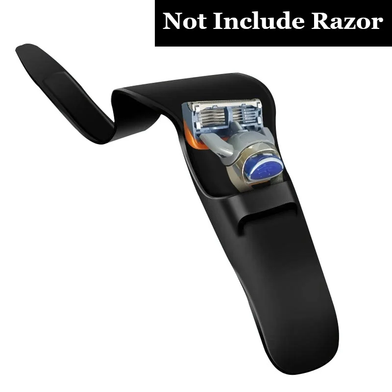 1-teilige wasserdichte Sicherheitsrasiererhülle aus Silikon für Gillette Parker Merkur, weiche Handrasiererhülle, Tragetasche, für Zuhause und Reisen