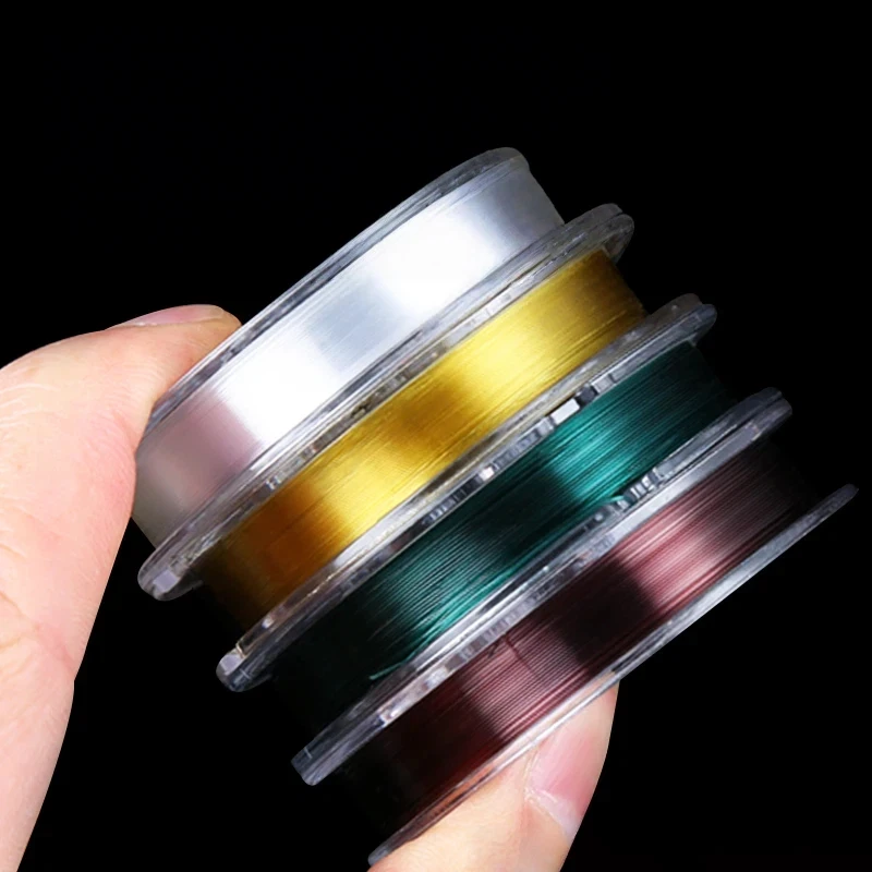 Línea de pesca de nylon monofilamento negra baja elasticidad - imagen 5
