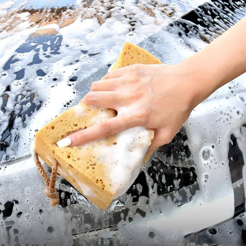 

Coral Sponge Macroporous Car Auto Washing Cleaning Tools Cloth Cleaning Car Car Car Honeycomb Wash Cleaner Block Sponge Cle D9R4