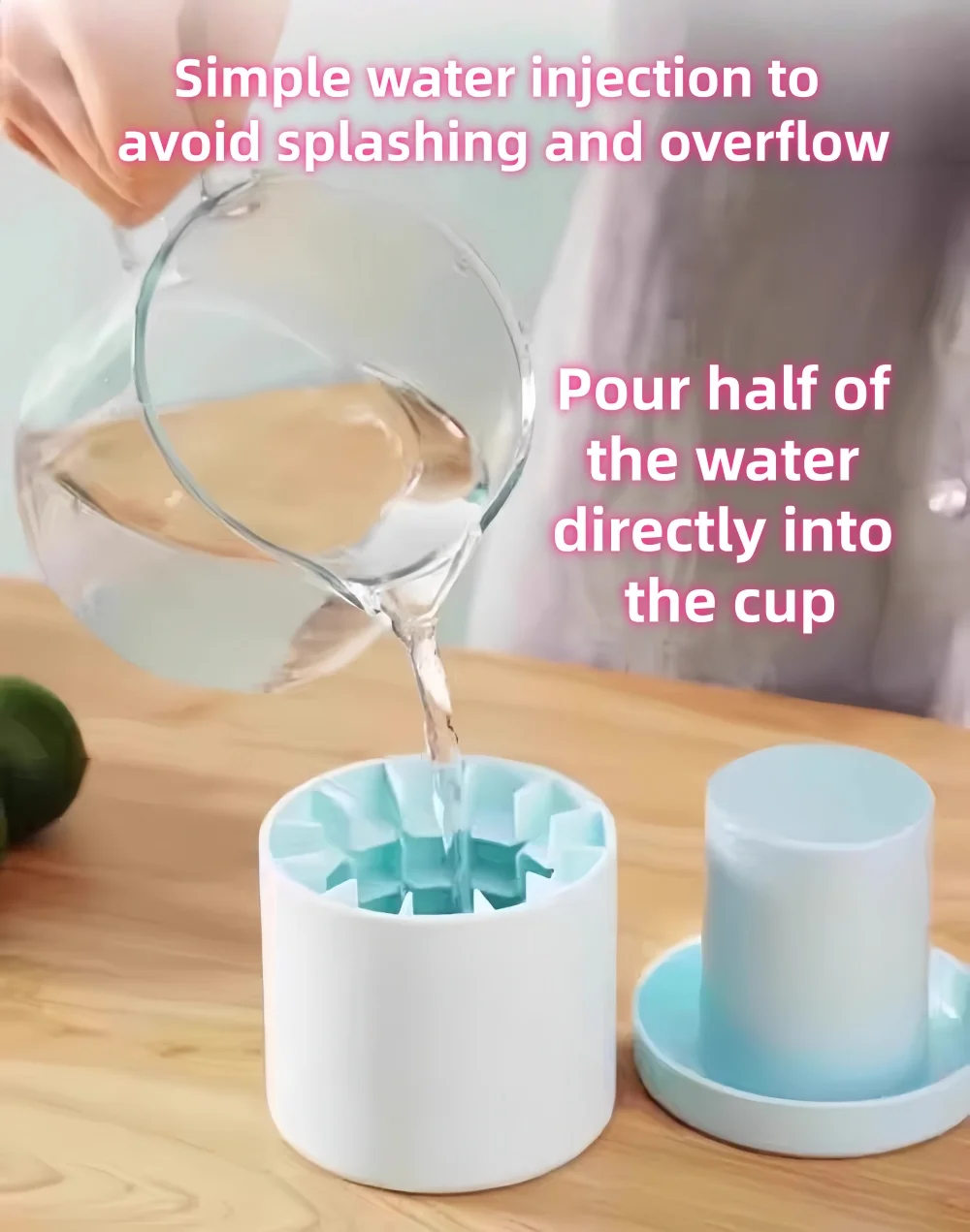 Food Grade Silicone Ice Bucket Cup Mold Quick Freeze Ice Cubes Tray Creative Design Whiskey Beer Maker for Home Bar - view 3