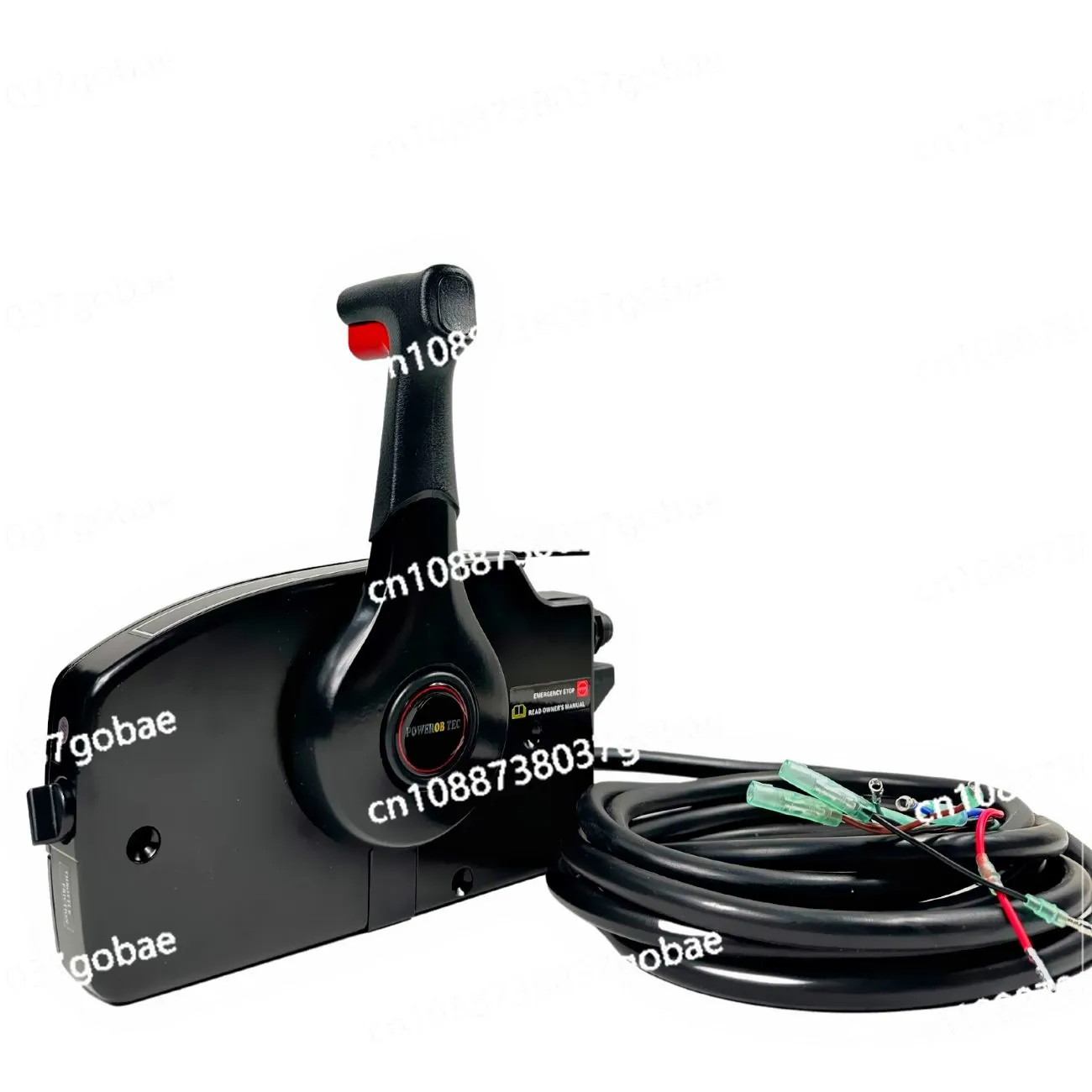 

The throttle control box 881170A9 is installed on side of external machine, and throttle is pulled