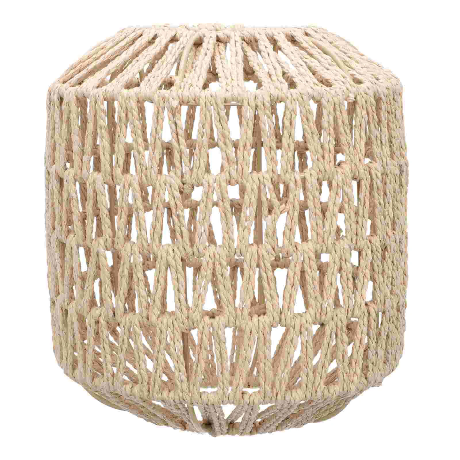 

Lampshade Shade Pendant Rattan Hanging Woven Wicker Rope Home Bar Hotel Fixture Shades