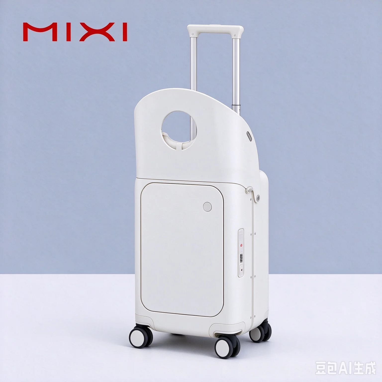 Mixi New Design 20 Inch Ride On Suitcase for Kids Luggage with Seat PC Aluminum Frame Check in Lugguage