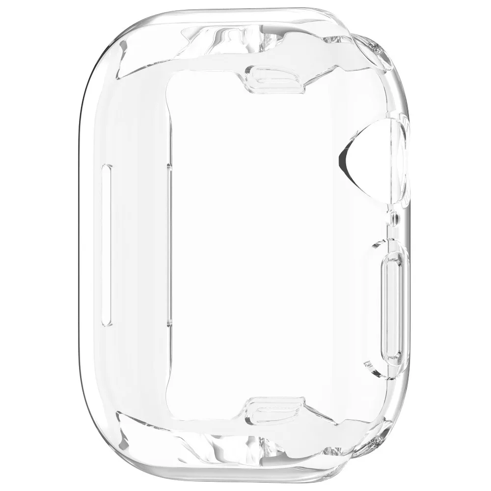 TPU Case for Apple Watch Series 10 Smart Band Full Cover Screen Protector With Cleaning cotton Anti-scratch Film Bumper