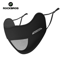 ROCKBROS Cycling Mask UV Protection Scarf Mask Face Summer Breathable Facemask Outdoor Sport Dustproof Adjustable Bandana Mask