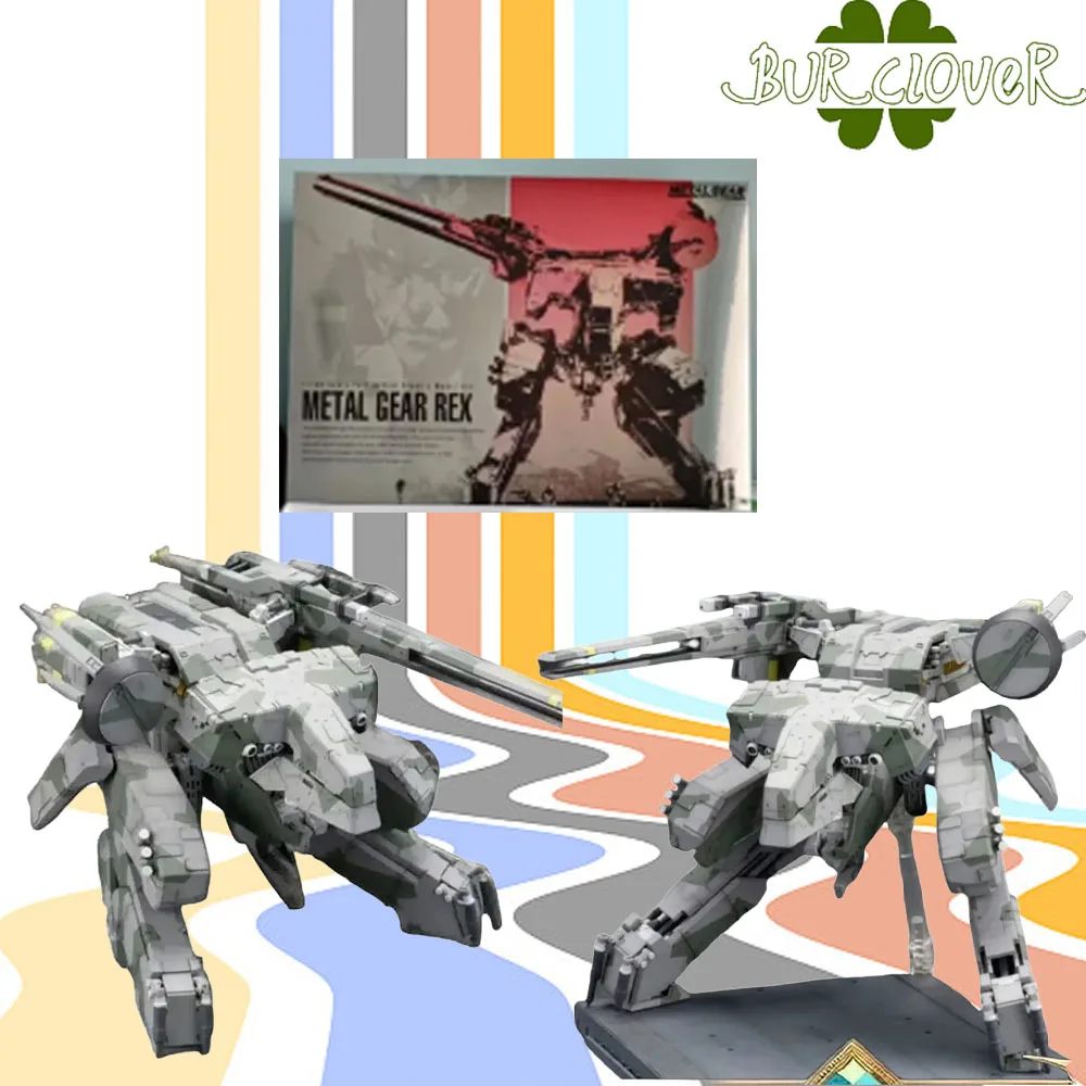 

Kotobukiya Original 1/100 Scale Full Action Plastic Model Kit Metal Gear REX Anime Figurine toys Collection Gift IN STOCK