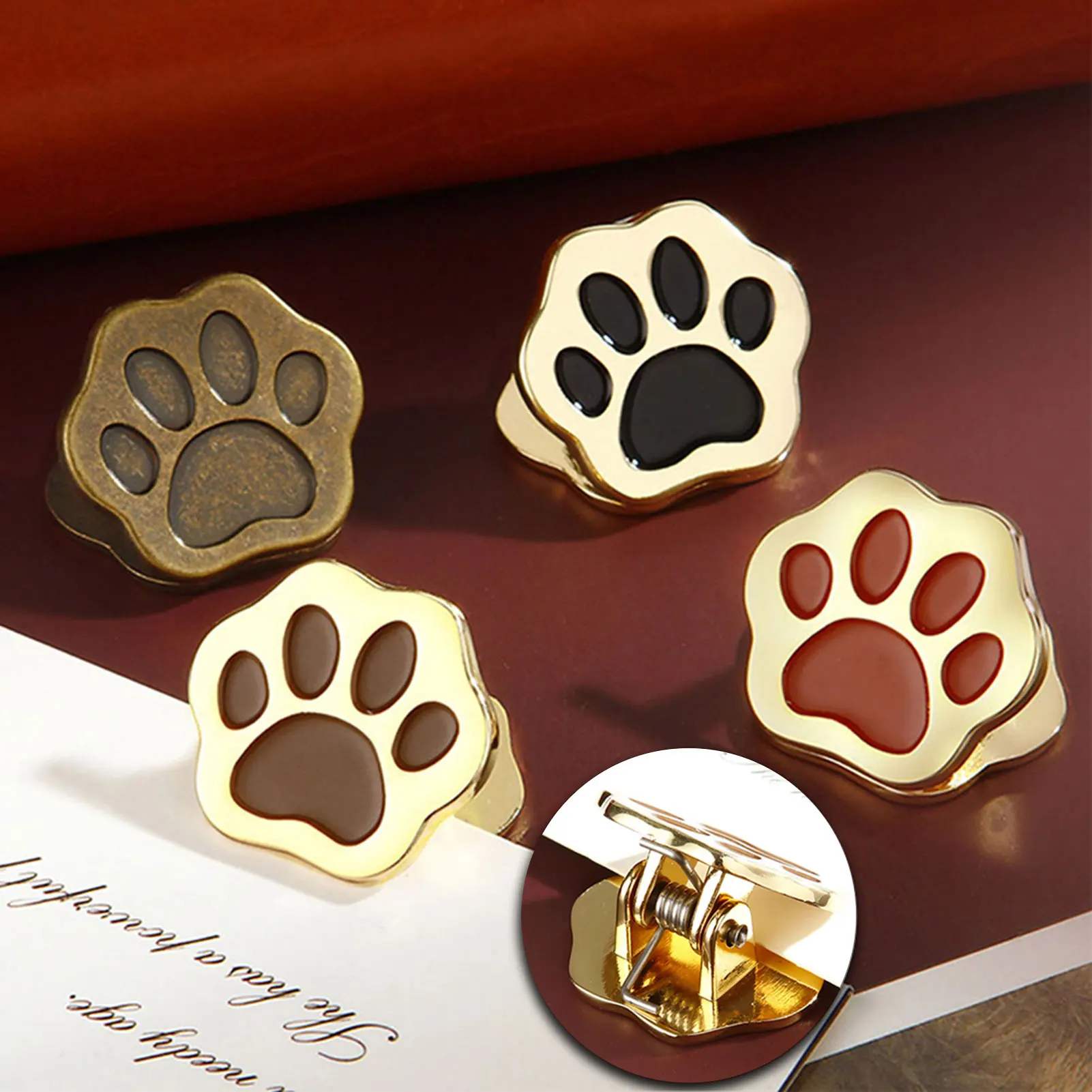 

Руковолочный держатель аккаунта декоративные металлические кошки в форме бумажных клипов многоцелевые для бумаги записи документируют счета счета клипы